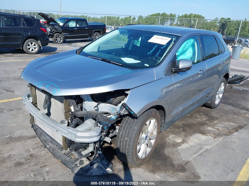 VIN 2FMPK4K97NBA52867 2022 FORD EDGE TITANIUM
