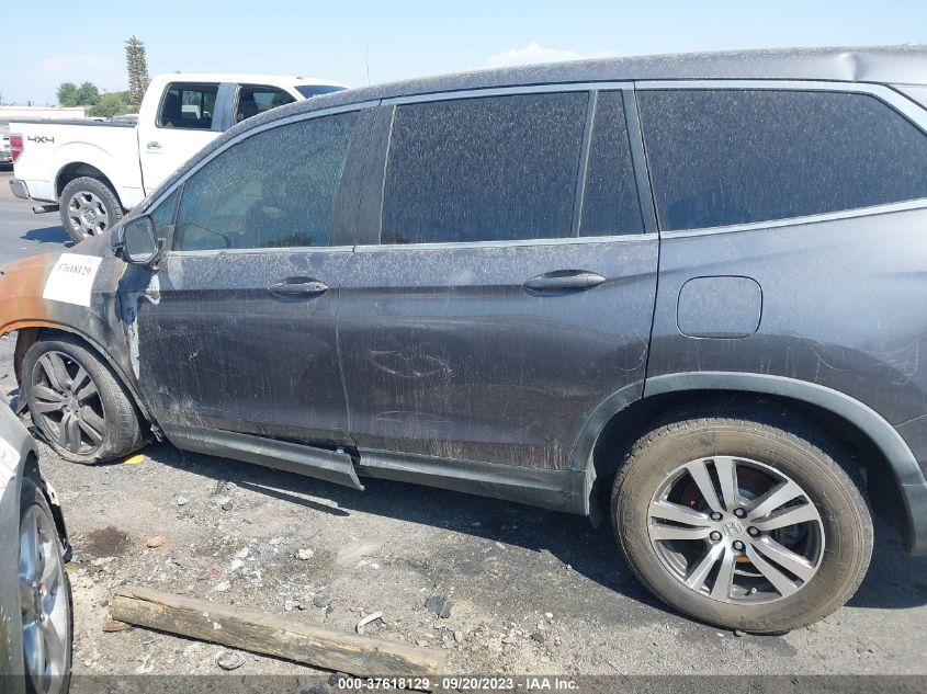 2016 HONDA PILOT EX-L - 5FNYF5H70GB014461