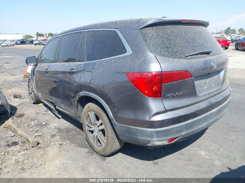 2016 HONDA PILOT EX-L - 5FNYF5H70GB014461