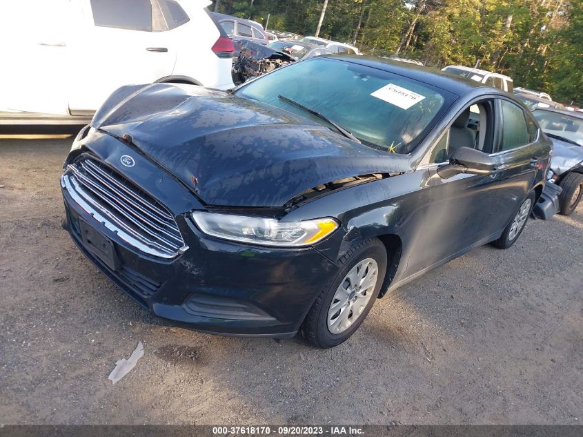 2014 FORD FUSION S - 3FA6P0G78ER350790