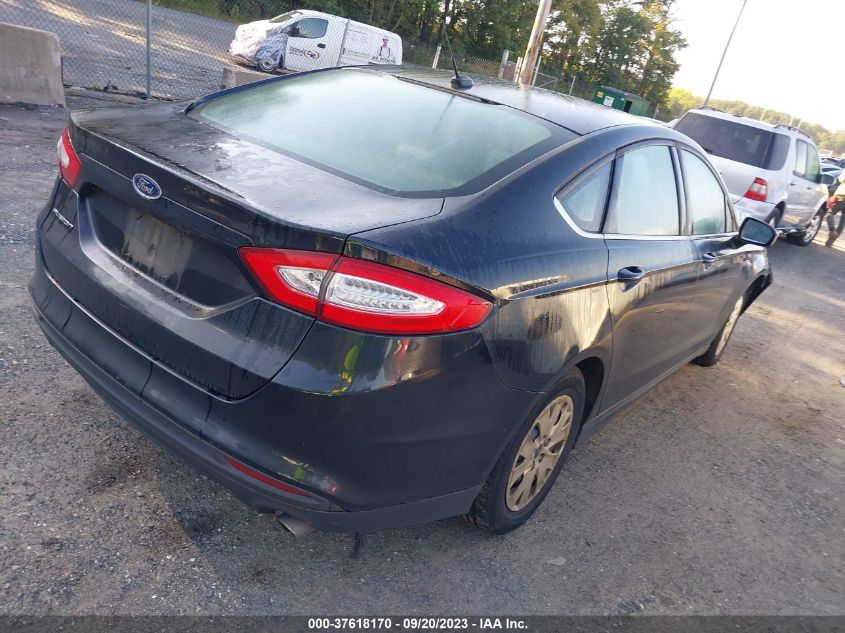 2014 FORD FUSION S - 3FA6P0G78ER350790