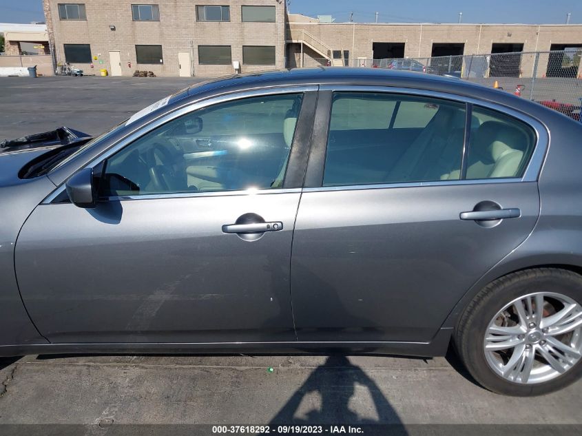 2013 INFINITI G37 JOURNEY - JN1CV6APXDM306623