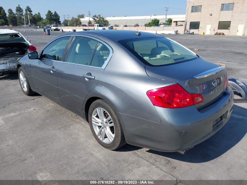 2013 INFINITI G37 JOURNEY - JN1CV6APXDM306623