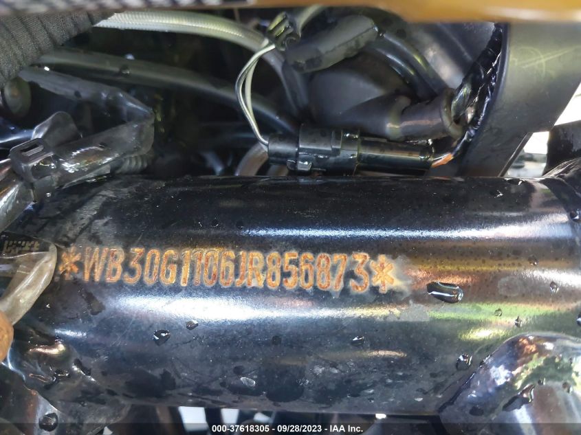 2018 BMW G310 R WB30G1106JR856873