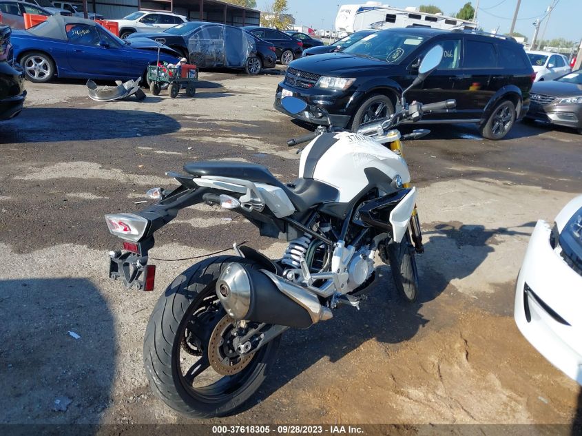 2018 BMW G310 R WB30G1106JR856873