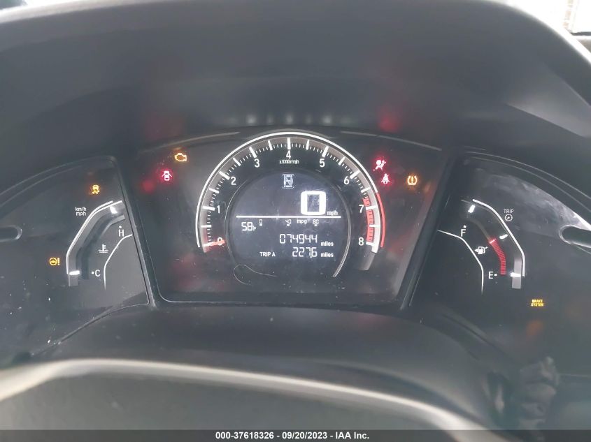 2018 HONDA CIVIC SEDAN LX - 2HGFC2F56JH523750