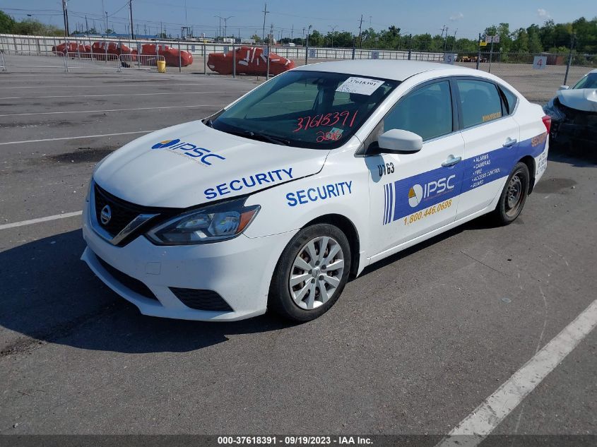 2016 NISSAN SENTRA S - 3N1AB7AP6GY337827