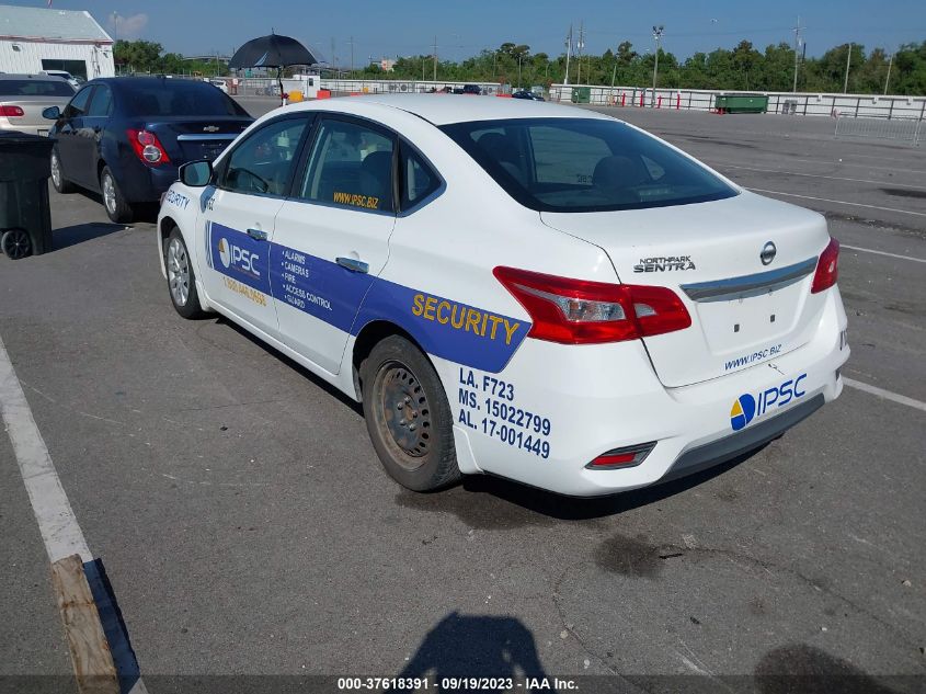 2016 NISSAN SENTRA S - 3N1AB7AP6GY337827