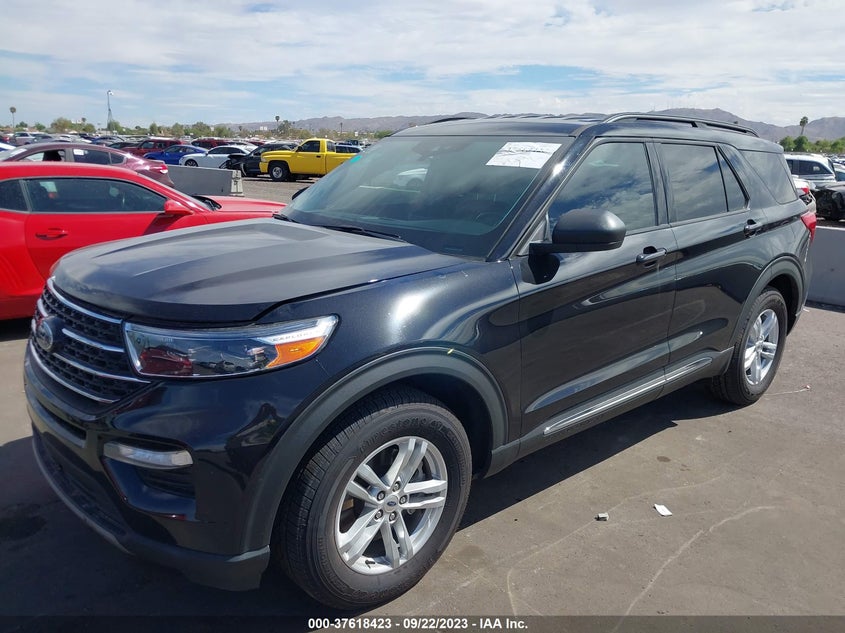 VIN 1FMSK7DHXNGA34629 2022 FORD EXPLORER XLT