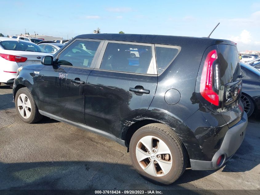 2015 KIA SOUL - KNDJN2A23F7121851