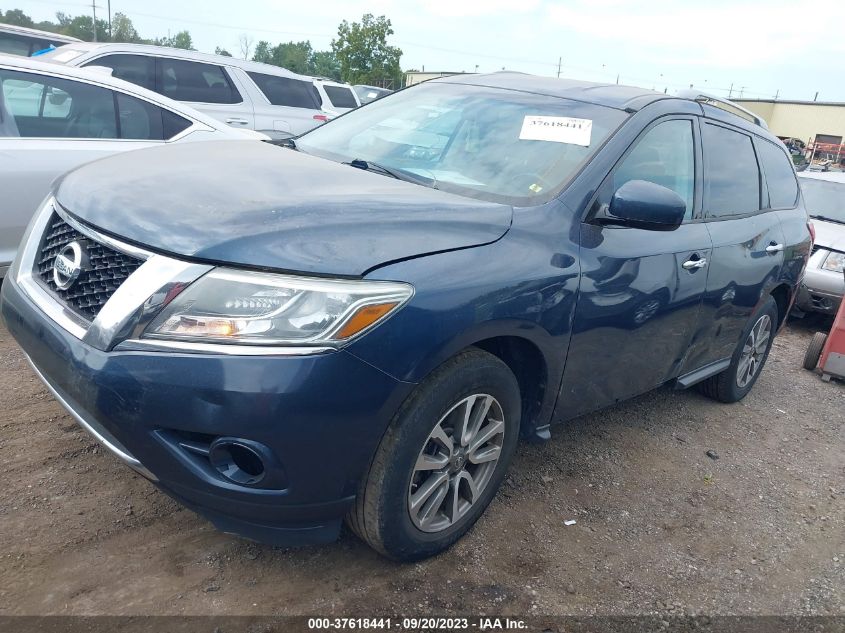 2014 NISSAN PATHFINDER SV - 5N1AR2MM1EC620263