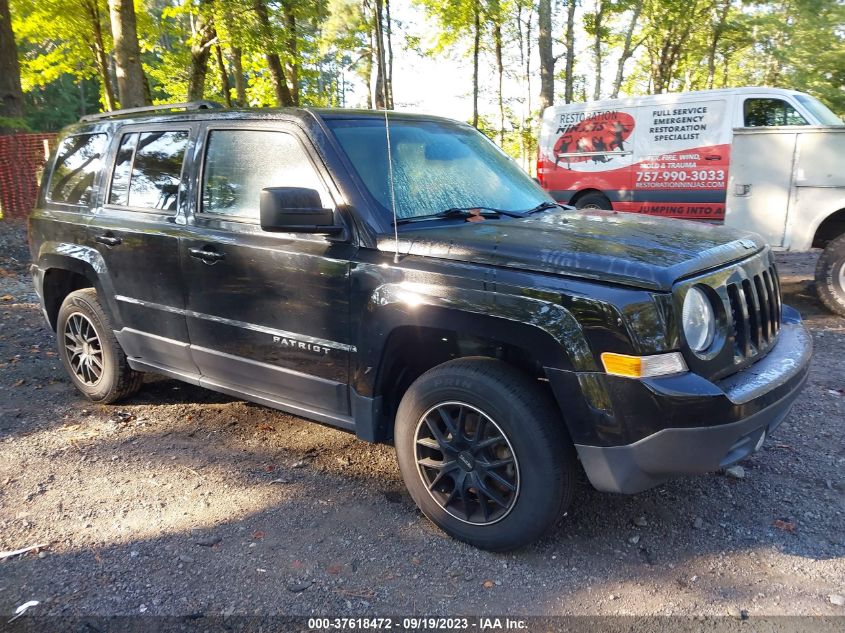 2016 JEEP PATRIOT SPORT - 1C4NJPBA6GD734923