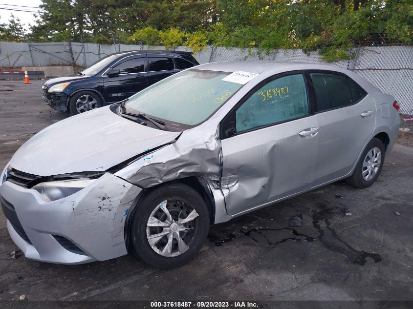 2016 TOYOTA COROLLA L/LE/S/S PLUS/LE PLUS - 5YFBURHE2GP404841
