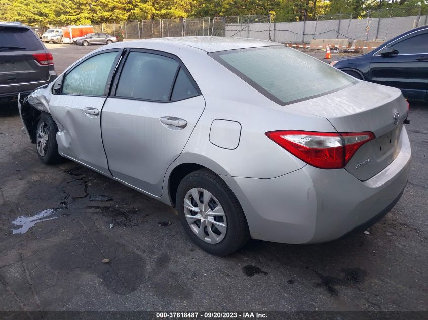 2016 TOYOTA COROLLA L/LE/S/S PLUS/LE PLUS - 5YFBURHE2GP404841