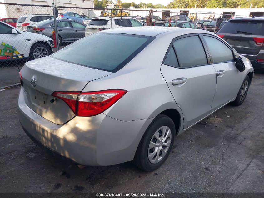 2016 TOYOTA COROLLA L/LE/S/S PLUS/LE PLUS - 5YFBURHE2GP404841