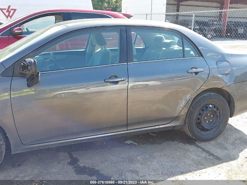 2013 TOYOTA COROLLA L/LE/S - 2T1BU4EE9DC966206