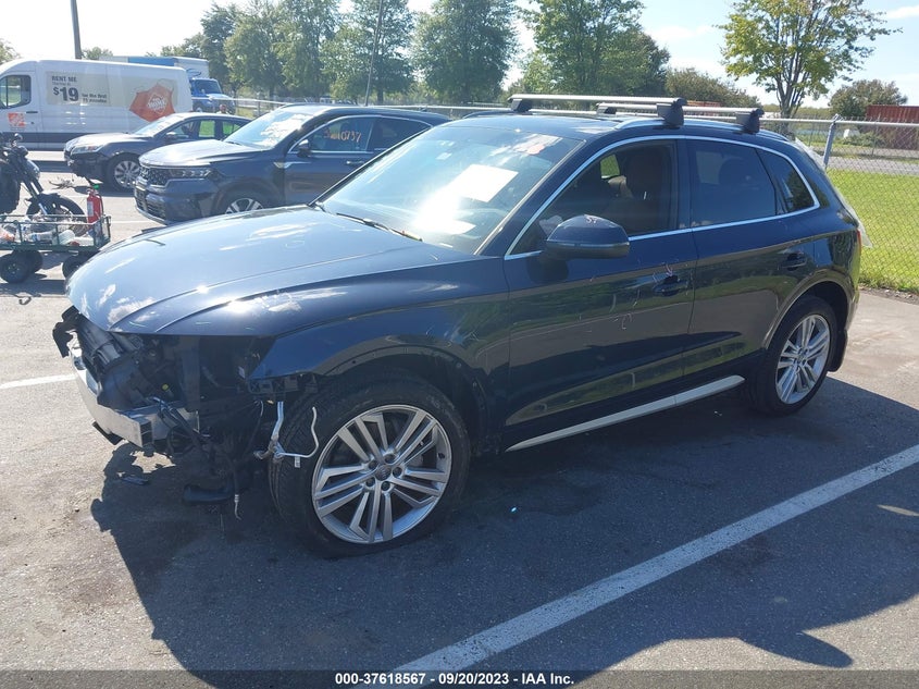 VIN WA1BNAFY6K2017769 2019 AUDI Q5 45 PREMIUM