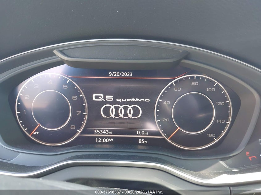 VIN WA1BNAFY6K2017769 2019 AUDI Q5 45 PREMIUM