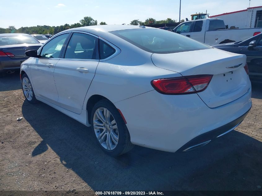 2015 CHRYSLER 200 LIMITED - 1C3CCCAG3FN548799