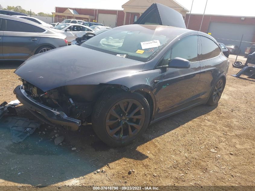 VIN 7SAXCDE53NF354933 2022 TESLA MODEL X