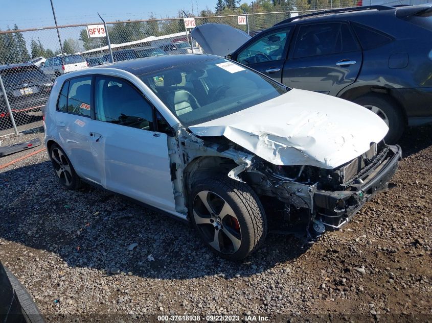 2016 VOLKSWAGEN GOLF GTI SE - 3VW4T7AU8GM057702