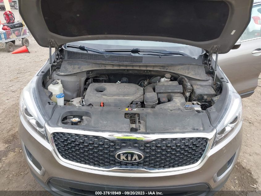 2016 KIA SORENTO LX - 5XYPG4A3XGG062309