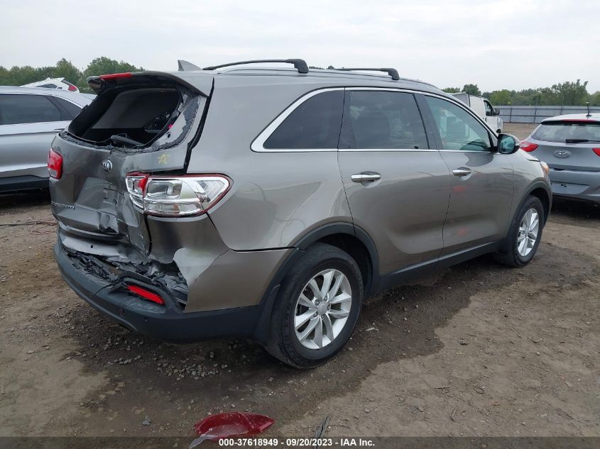 2016 KIA SORENTO LX - 5XYPG4A3XGG062309