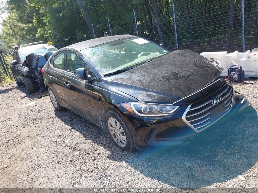 2018 HYUNDAI ELANTRA SE - KMHD74LF0JU586158