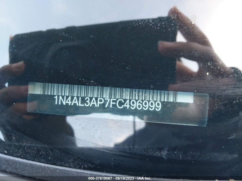 2015 NISSAN ALTIMA 2.5/S/SV/SL - 1N4AL3AP7FC496999
