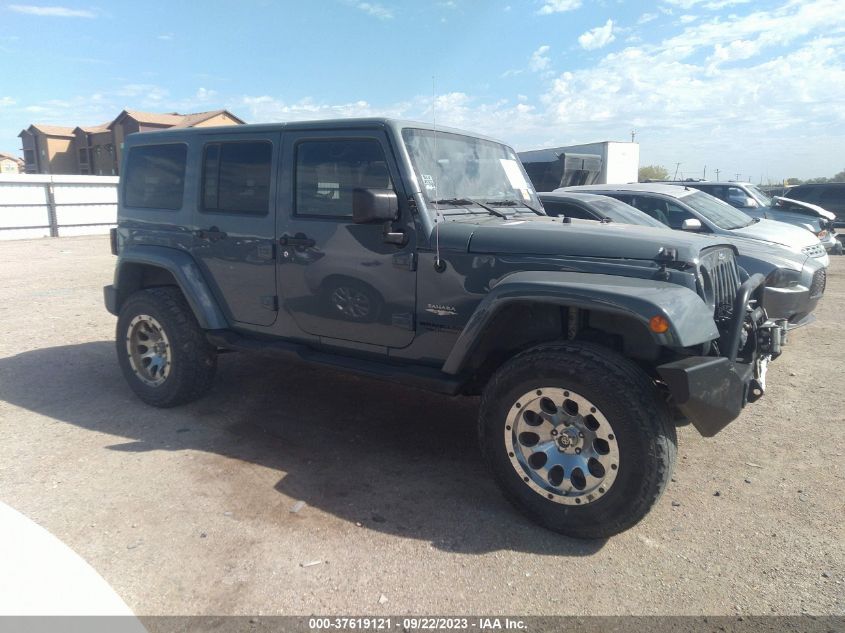 2015 JEEP WRANGLER UNLIMITED SAHARA - 1C4BJWEG1FL537014
