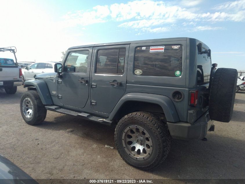 2015 JEEP WRANGLER UNLIMITED SAHARA - 1C4BJWEG1FL537014