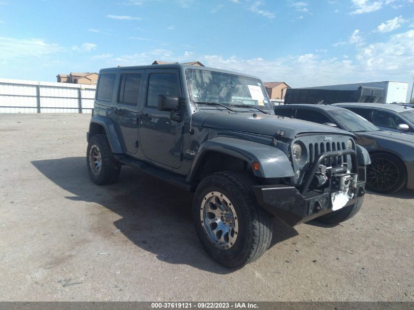 2015 JEEP WRANGLER UNLIMITED SAHARA - 1C4BJWEG1FL537014