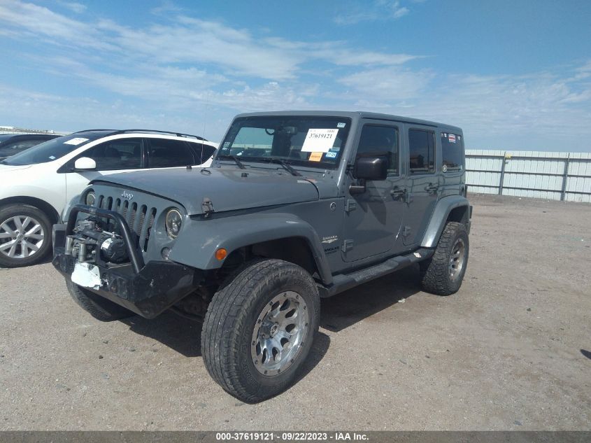 2015 JEEP WRANGLER UNLIMITED SAHARA - 1C4BJWEG1FL537014