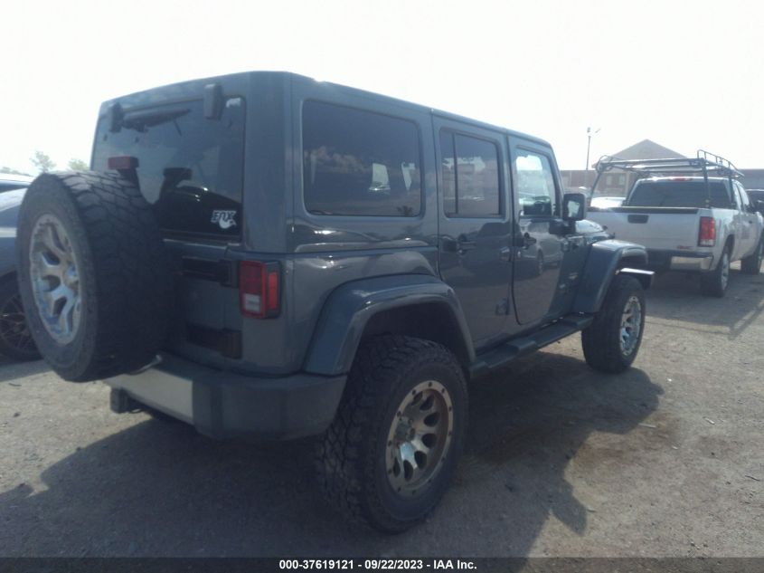 2015 JEEP WRANGLER UNLIMITED SAHARA - 1C4BJWEG1FL537014