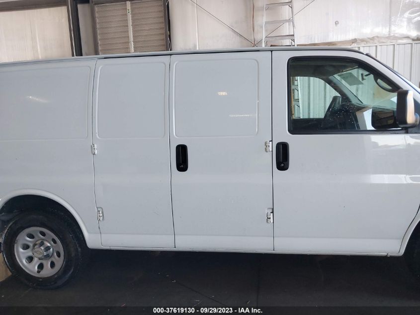 2014 CHEVROLET EXPRESS 1500 WORK VAN - 1GCSGAFX7E1173904