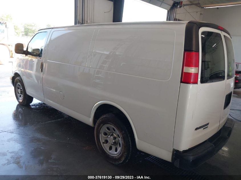 2014 CHEVROLET EXPRESS 1500 WORK VAN - 1GCSGAFX7E1173904