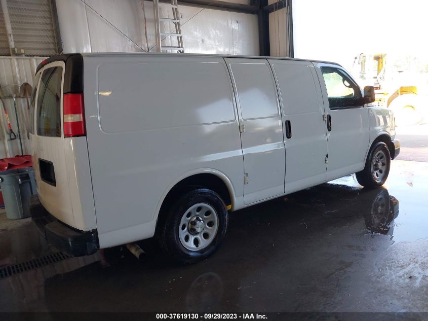 2014 CHEVROLET EXPRESS 1500 WORK VAN - 1GCSGAFX7E1173904