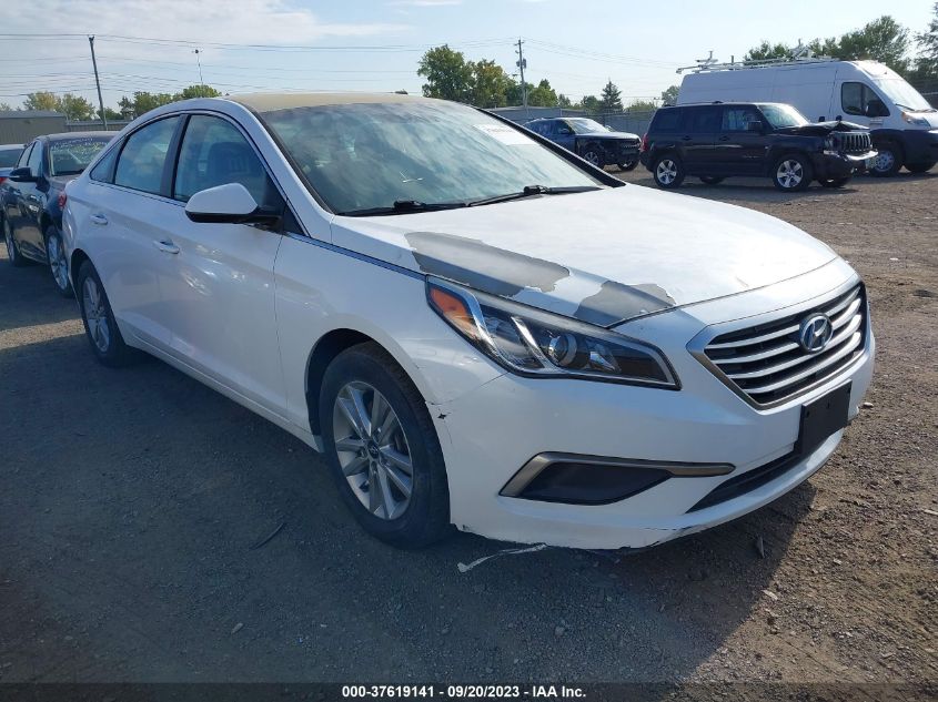 2016 HYUNDAI SONATA 2.4L - 5NPE24AFXGH412501