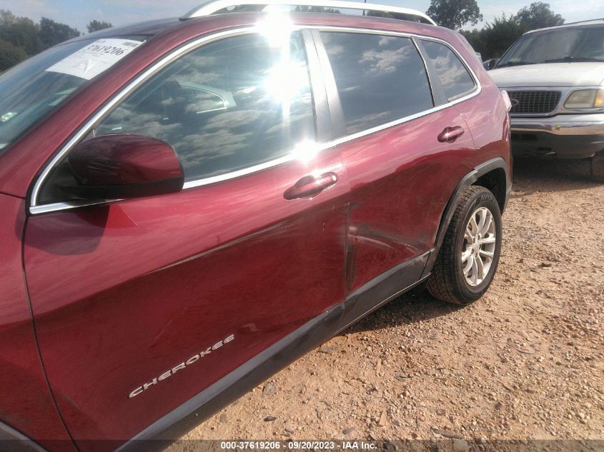 VIN 1C4PJMCB4KD256931 2019 JEEP CHEROKEE LATITUDE