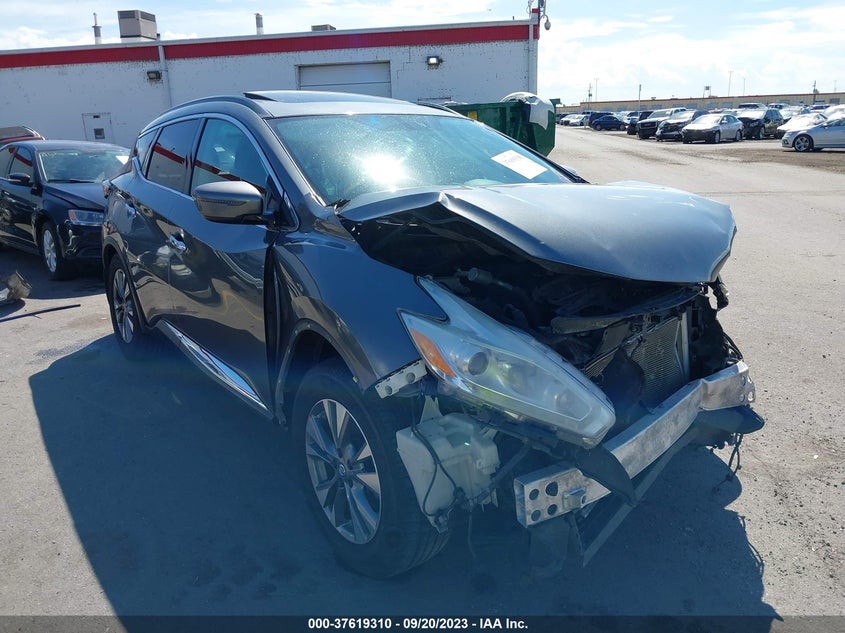 5N1AZ2MH4HN135076 NISSAN MURANO S/SL/SV/PLATINUM 2017