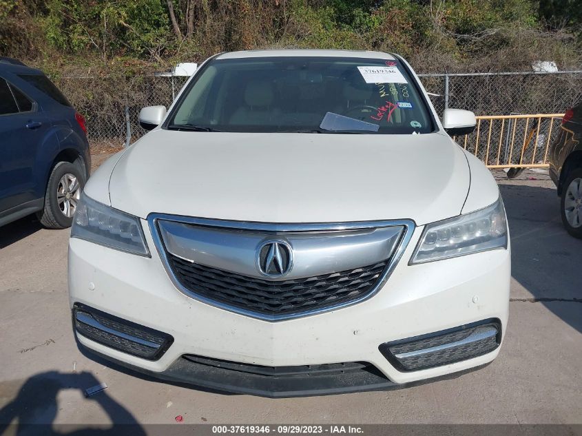 2015 ACURA MDX TECH/ENTERTAINMENT PKG - 5FRYD4H62FB006950