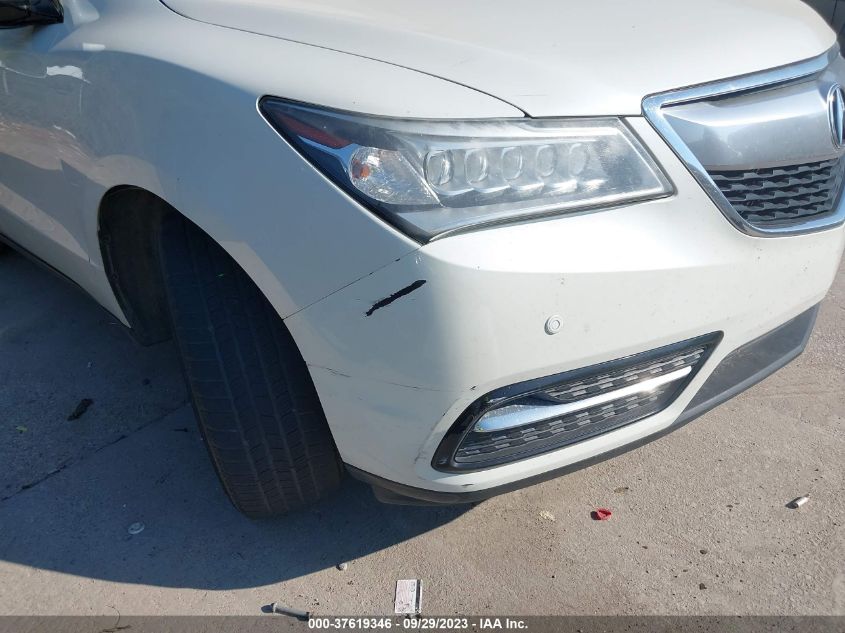 2015 ACURA MDX TECH/ENTERTAINMENT PKG - 5FRYD4H62FB006950