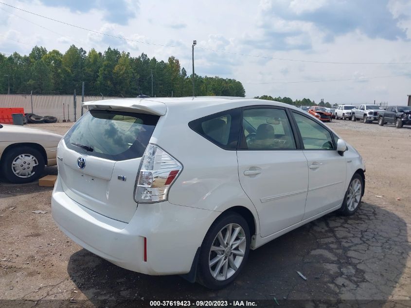 2013 TOYOTA PRIUS V TWO/THREE/FIVE - JTDZN3EU9D3277658