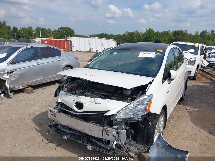 2013 TOYOTA PRIUS V TWO/THREE/FIVE - JTDZN3EU9D3277658