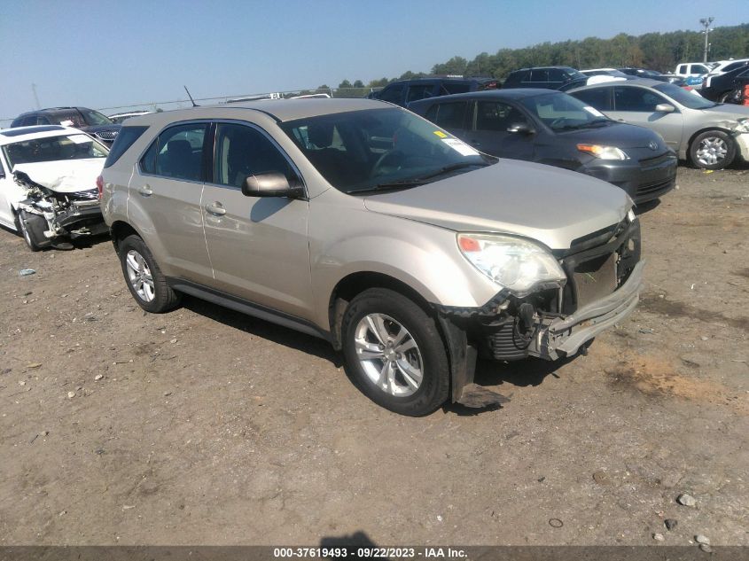 2013 CHEVROLET EQUINOX LS - 2GNALBEKXD1270596