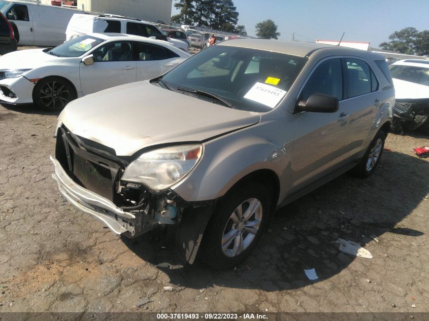 2013 CHEVROLET EQUINOX LS - 2GNALBEKXD1270596