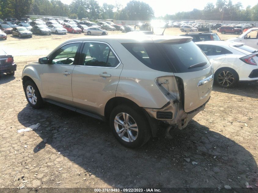 2013 CHEVROLET EQUINOX LS - 2GNALBEKXD1270596