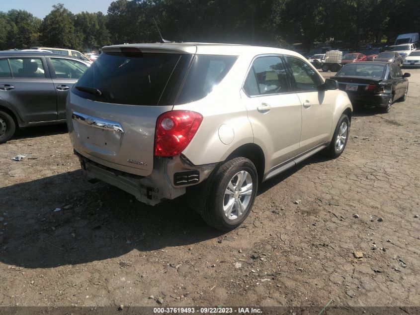 2013 CHEVROLET EQUINOX LS - 2GNALBEKXD1270596