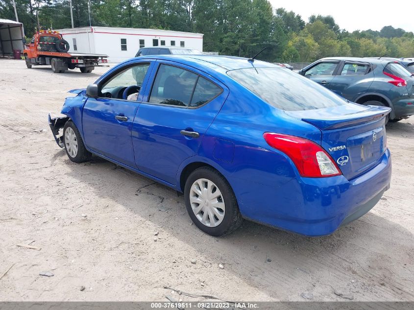 2015 NISSAN VERSA S PLUS - 3N1CN7AP4FL900885