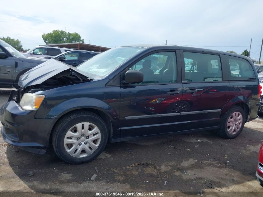 2014 DODGE GRAND CARAVAN AMERICAN VALUE PKG - 2C4RDGBG0ER227510